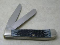 Case XX Bradford PA 1992 Black Bone BK6254 Mickey Mantle Baseball Card Trapper Knife NIB