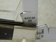 Case XX SS USA 8 Dot Bone 6251 SP SS 1982 Case Collector's Club Banana Trapper Knife NIB