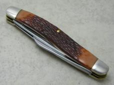 Kabar 1108 USA Jigged Delrin Premium Stockman Knife in Box