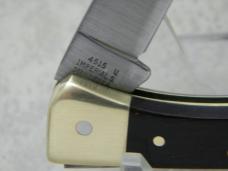 Imperial USA Stainless 4515 Frontier Double Eagle Wood Lockback Knife & Pouch NIB