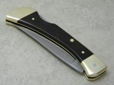 Imperial USA Stainless 4515 Frontier Double Eagle Wood Lockback Knife & Pouch NIB