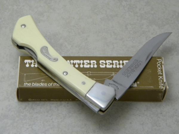 Imperial USA Stainless 4512 Frontier White Lockback Knife NIB Imperial USA Stainless 4512 Frontier White Lockback Knife NIB