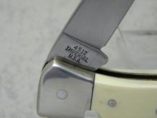 Imperial USA Stainless 4512 Frontier White Lockback Knife NIB