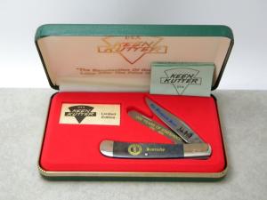 Keen Kutter USA Bone Kentucky The Bluegrass State 1792-1992 Trapper Knife NIB