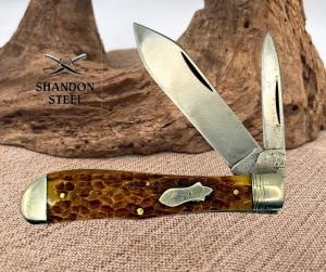 Keen Kutter Vintage Pocket Knife 2 Blade Jack Knife E.C. Simmons USA Antique 42