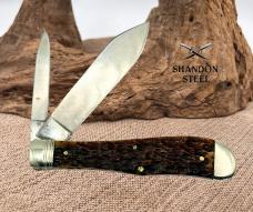 Keen Kutter Vintage Pocket Knife 2 Blade Jack Knife E.C. Simmons USA Antique 42