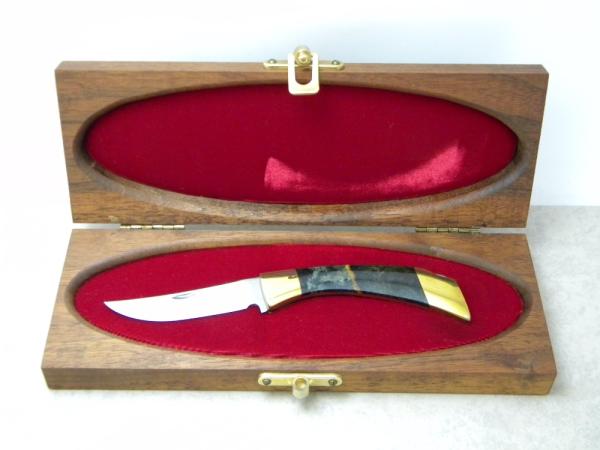 Browning USA Oregon Trail Jade Lockback Knife in Box 1 of 2000 Made