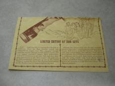 Schrade USA 153UH & LB7 Uncle Henry Limited Edition Gold Rush Knife & Sheath Set in Box c.1980