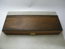 Buck USA Wood Spirit of 76 American Revolution Bicentennial Fixed Blade Knife in Box