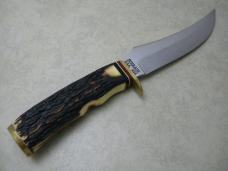Schrade USA 498S 49ers Fixed Blade Knife w/Leather Sheath NIB