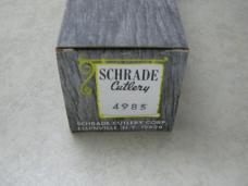 Schrade USA 498S 49ers Fixed Blade Knife w/Leather Sheath NIB