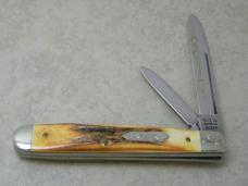 Case XX USA 1990 Stag 52019 SS Case Collector's Club English Jack Knife NIB
