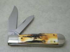 Case XX USA 7 Dot Stag 5299 1/2 SS 1993 Case Collector's Club Rail Splitter Jack Knife NIB