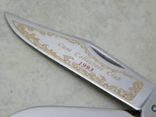 Case XX USA 7 Dot Stag 5299 1/2 SS 1993 Case Collector's Club Rail Splitter Jack Knife NIB