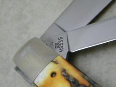 Case XX USA 7 Dot Stag 5299 1/2 SS 1993 Case Collector's Club Rail Splitter Jack Knife NIB