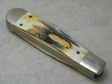 Case XX USA 7 Dot Stag 5299 1/2 SS 1993 Case Collector's Club Rail Splitter Jack Knife NIB