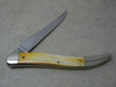 Case XX USA 6 Dot Burnt White Bone BW10098 SS 1994 Case Collector's Club Toothpick Knife NIB