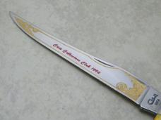 Case XX USA 6 Dot Burnt White Bone BW10098 SS 1994 Case Collector's Club Toothpick Knife NIB
