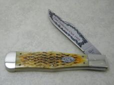 Case XX USA 5 Dot Bone 61050 SS 1995 Case Collector's Club Coke Bottle Folding Hunter Knife NIB