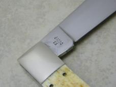Case XX USA 5 Dot Bone 61050 SS 1995 Case Collector's Club Coke Bottle Folding Hunter Knife NIB
