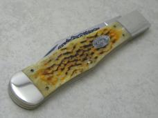 Case XX USA 5 Dot Bone 61050 SS 1995 Case Collector's Club Coke Bottle Folding Hunter Knife NIB