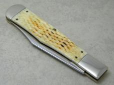 Case XX USA 5 Dot Bone 61050 SS 1995 Case Collector's Club Coke Bottle Folding Hunter Knife NIB