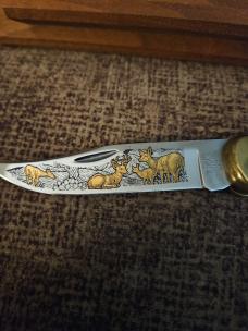 Buck 110 Whitetail Aurum 