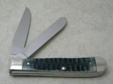 Case XX USA 2004 Allegheny Mountain Bone 6254 SP SS ACK Case Collector's Club Trapper Knife NIB
