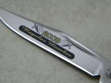 Case XX USA 2005 Mediterranean Blue Bone TB62110 SS ACK Case Collector's Club Saddlehorn Knife NIB