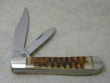 Case XX USA 2007 Honey Brown Bone 6249 SS Case Collector's Club Copperhead Knife NIB