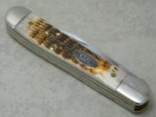 Case XX USA 2007 Honey Brown Bone 6249 SS Case Collector's Club Copperhead Knife NIB