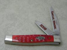 Case XX USA 2009 Dark Red Bone 62032 SS Case Collector's Club Jack Knife NIB