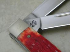 Case XX USA 2009 Dark Red Bone 62032 SS Case Collector's Club Jack Knife NIB