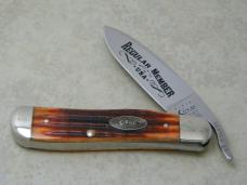 Case XX USA 2010 Chestnut Bone 61953 1/2 L SS Case Collector's Club Russlock Knife NIB