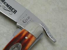 Case XX USA 2010 Chestnut Bone 61953 1/2 L SS Case Collector's Club Russlock Knife NIB