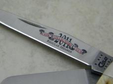 Case XX USA 2011 Burnt Dark Molasses Bone 6318 SS Case Collector's Club Stockman Knife NIB