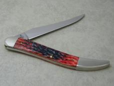 Case XX USA 2012 Crimson Bone 610098 SS Case Collector's Club Texas Toothpick Knife NIB
