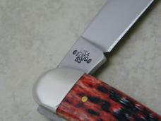 Case XX USA 2012 Crimson Bone 610098 SS Case Collector's Club Texas Toothpick Knife NIB