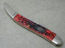 Case XX USA 2012 Crimson Bone 610098 SS Case Collector's Club Texas Toothpick Knife NIB