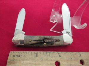 Case XX 2008 Red Stag Baby Canoe Pattern # R52132 SS