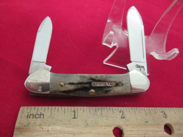 Case XX 2008 Red Stag Baby Canoe Pattern # R52132 SS Case XX 2008 Red Stag Baby Canoe Pattern # R52132 SS