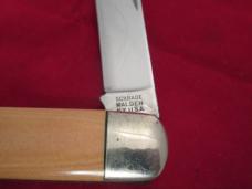 Schrade Walden NY Yellow Handle Marlin Spike Model # 735