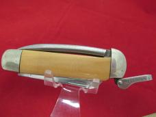 Schrade Walden NY Yellow Handle Marlin Spike Model # 735