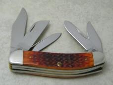 Case Bros. Cutlery Co. USA 2003 Russell Jig Chestnut Bone TB6539 SS Sowbelly Knife NIB