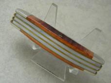 Case Bros. Cutlery Co. USA 2003 Russell Jig Chestnut Bone TB6539 SS Sowbelly Knife NIB