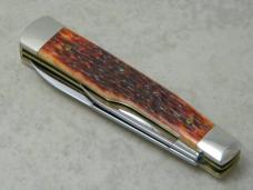 Case Bros. Cutlery Co. USA 2003-2007 Chestnut Bone 6215 SS Gunstock Jack Knife NIB