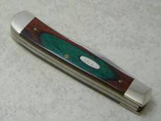 Case XX SS USA 4 Dot 1986 Earth Wood E254 SS Trapper Knife NIB