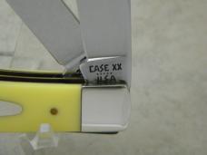 Case XX USA 5 Dot 1985 Yellow 3254 Carbon Steel Trapper Knife NIB