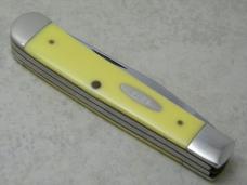 Case XX USA 5 Dot 1985 Yellow 3254 Carbon Steel Trapper Knife NIB