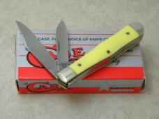 Case XX SS USA 1 Dot 1989 Yellow 3225 1/2 Coke Bottle Jack Knife NIB